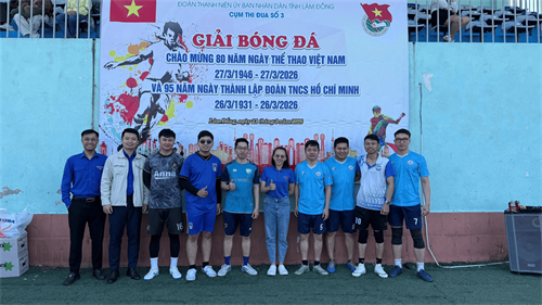 ĐOÀN CƠ SỞ TRUNG TÂM KỸ THUẬT TIÊU CHUẨN ĐO LƯỜNG  CHẤT LƯỢNG SÔI NỔI THAM GIA HỘI THAO CHÀO MỪNG 95 NĂM NGÀY THÀNH LẬP ĐOÀN (26/3/1931 - 26/3/2026)